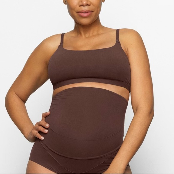 SKIMS Other - SKIMS Brown Maternity Bralette
